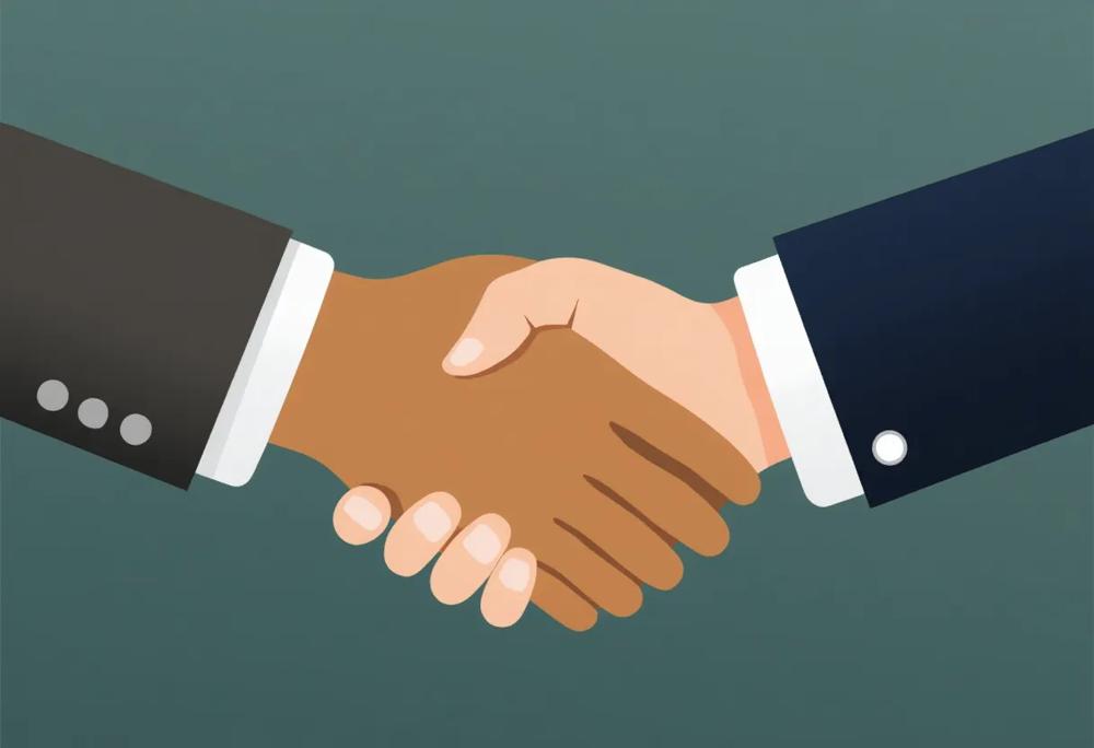 Handshake deal