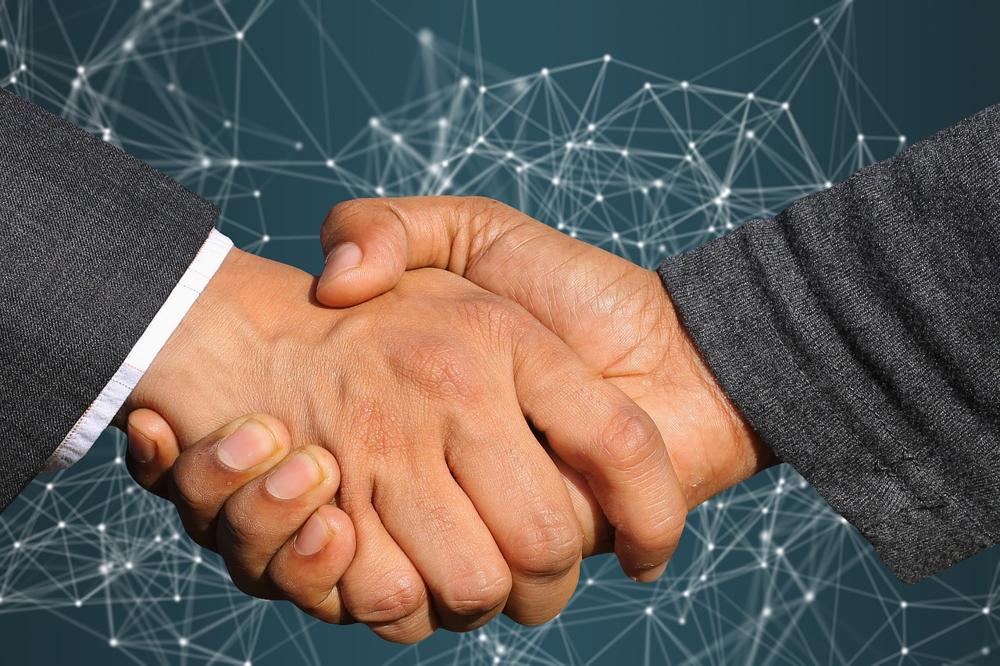 Handshake deal