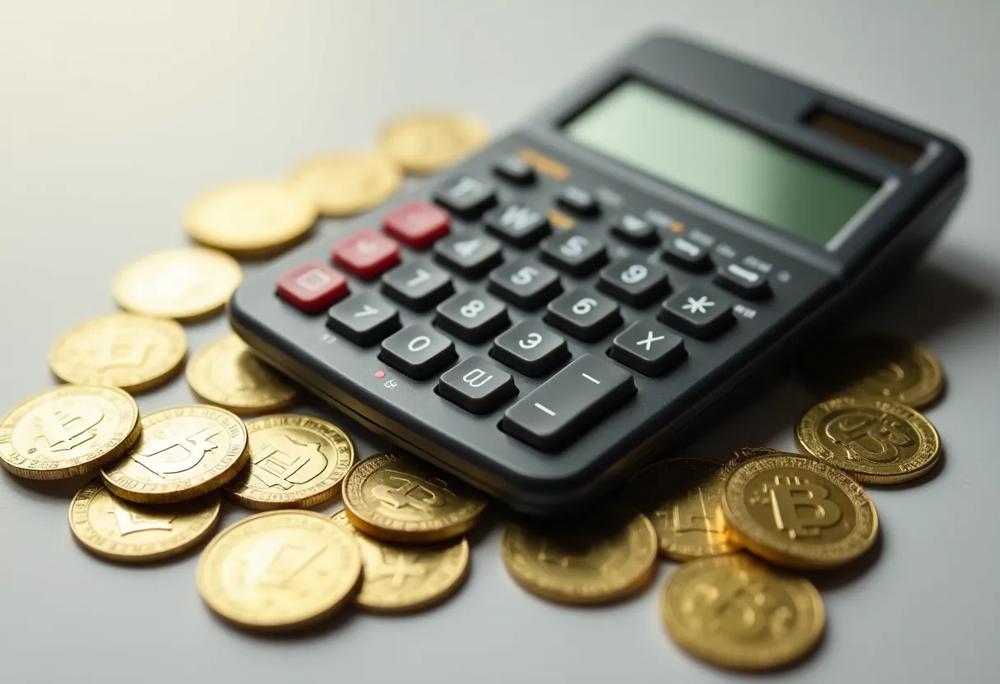 calculator coins